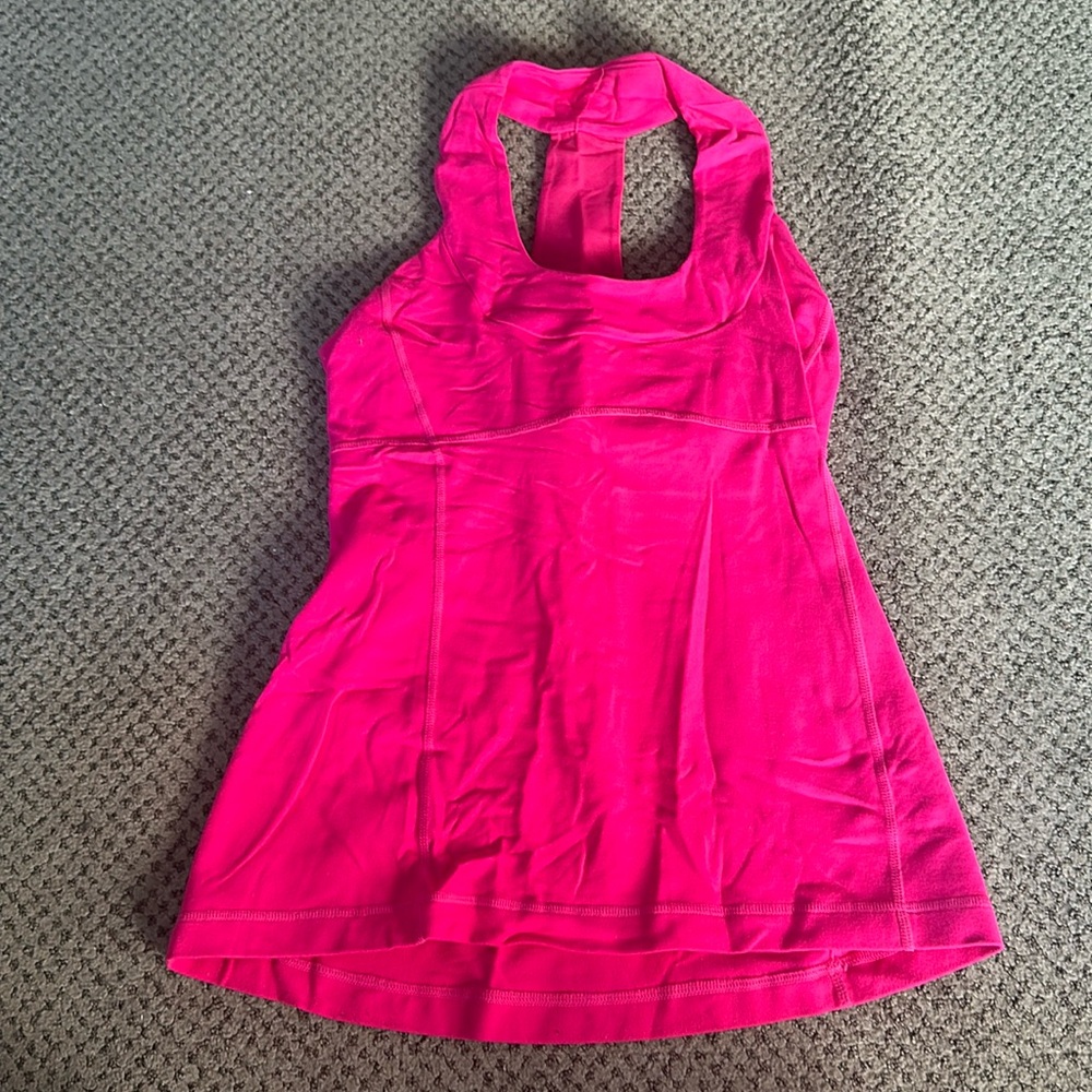 Lululemon Hot Pink Tank Top!